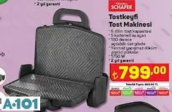SCHAFER TOST MAKİNESİ SCHAFER TOST MAKİNESİ